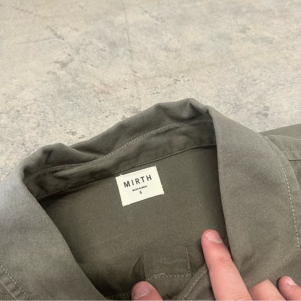 MIRTH huron work shirt in turtle‎ small - Picture 5 of 10